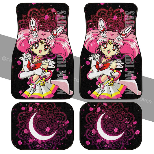 Sailor Moon Chibi Car Floor Mats Custom Anime Car Interior Accessories - Gearcarcover - 2