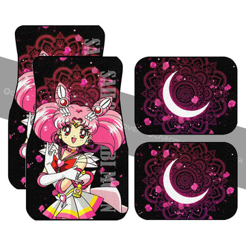 Sailor Moon Chibi Car Floor Mats Custom Anime Car Interior Accessories - Gearcarcover - 1