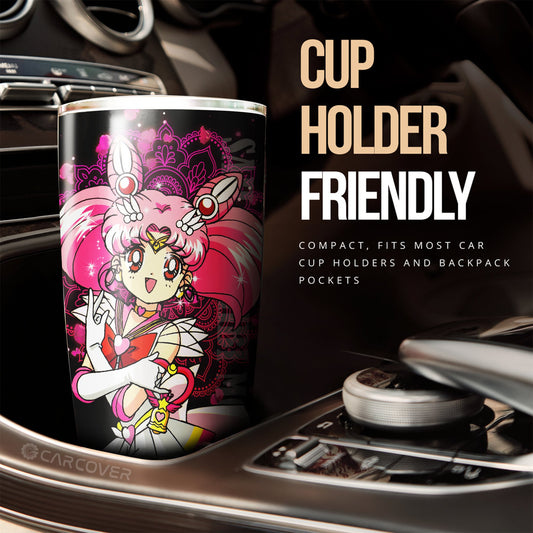 Sailor Moon Chibi Tumbler Cup Custom Anime Car Interior Accessories - Gearcarcover - 2
