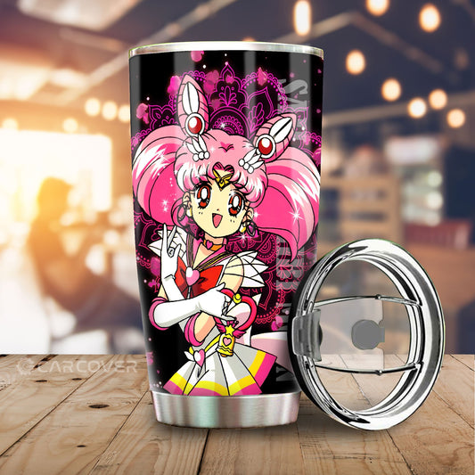 Sailor Moon Chibi Tumbler Cup Custom Anime Car Interior Accessories - Gearcarcover - 1