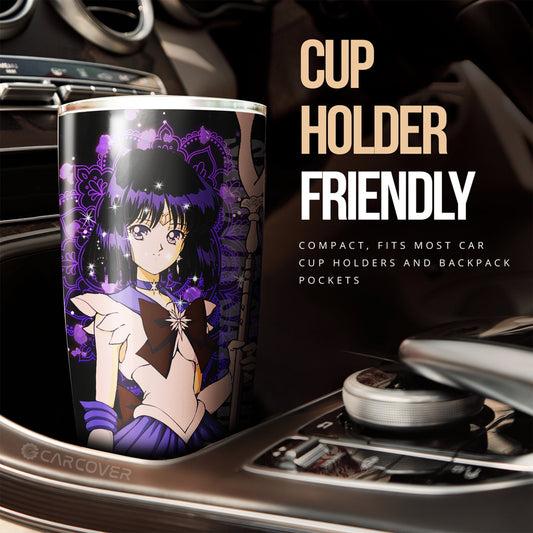 Sailor Moon Sailor Saturn Tumbler Cup Custom Anime Car Accessories - Gearcarcover - 2