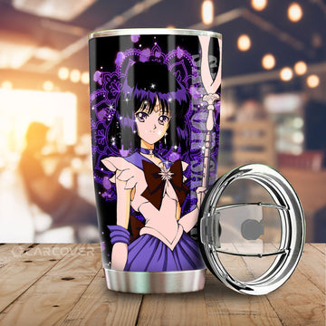 Sailor Moon Sailor Saturn Tumbler Cup Custom Anime Car Accessories - Gearcarcover - 1