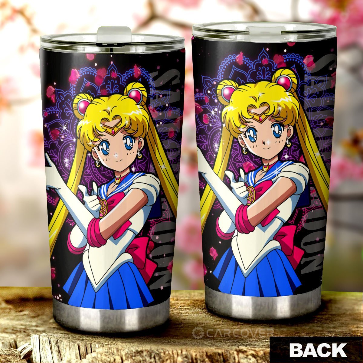 Sailor Moon Tumbler Cup Custom Anime Car Interior Accessories - Gearcarcover - 3