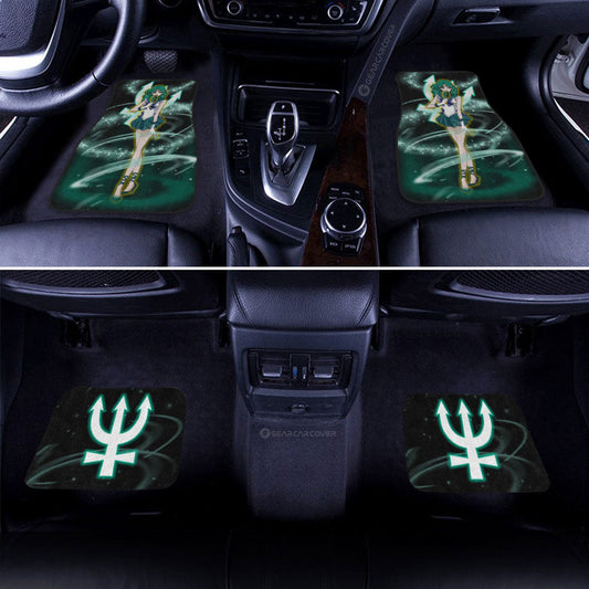 Sailor Neptune Car Floor Mats Custom Sailor Moon Anime Car Accessories - Gearcarcover - 2