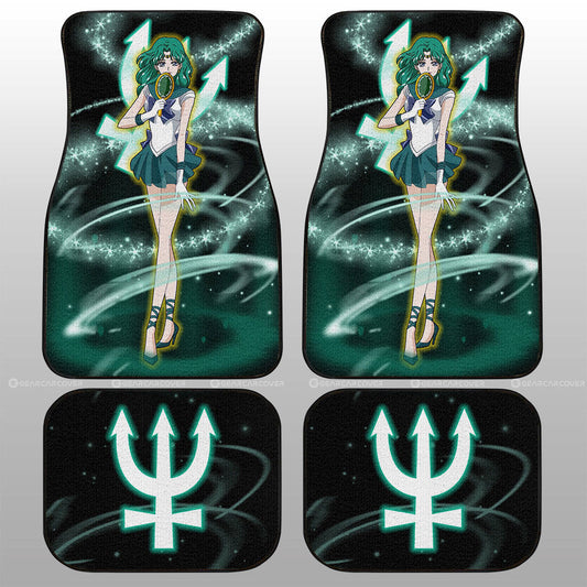 Sailor Neptune Car Floor Mats Custom Sailor Moon Anime Car Accessories - Gearcarcover - 1