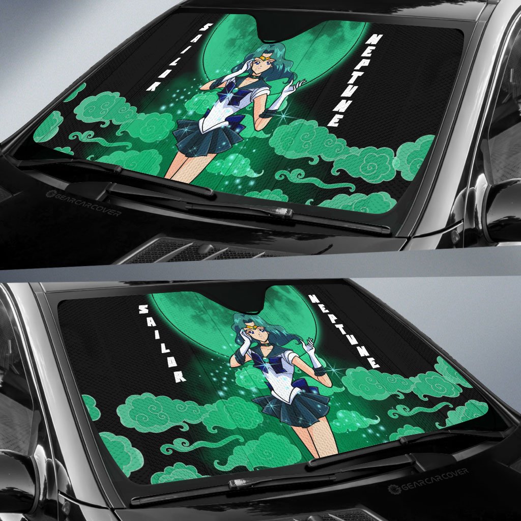 Sailor Neptune Car Sunshade Custom Sailor Moon Anime Car Accessories - Gearcarcover - 2