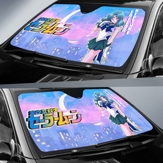 Sailor Neptune Car Sunshade Custom Sailor Moon Anime For Car Decoration - Gearcarcover - 2