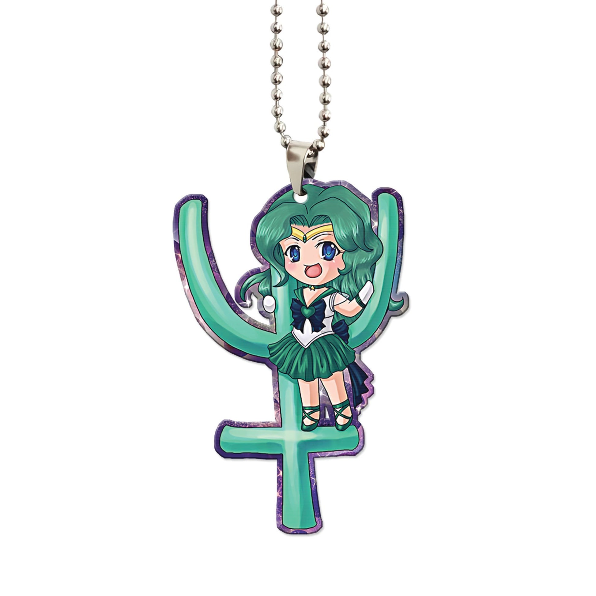 Sailor Neptune Symbol Ornament Custom Sailor Moon Anime Car Accessories - Gearcarcover - 1