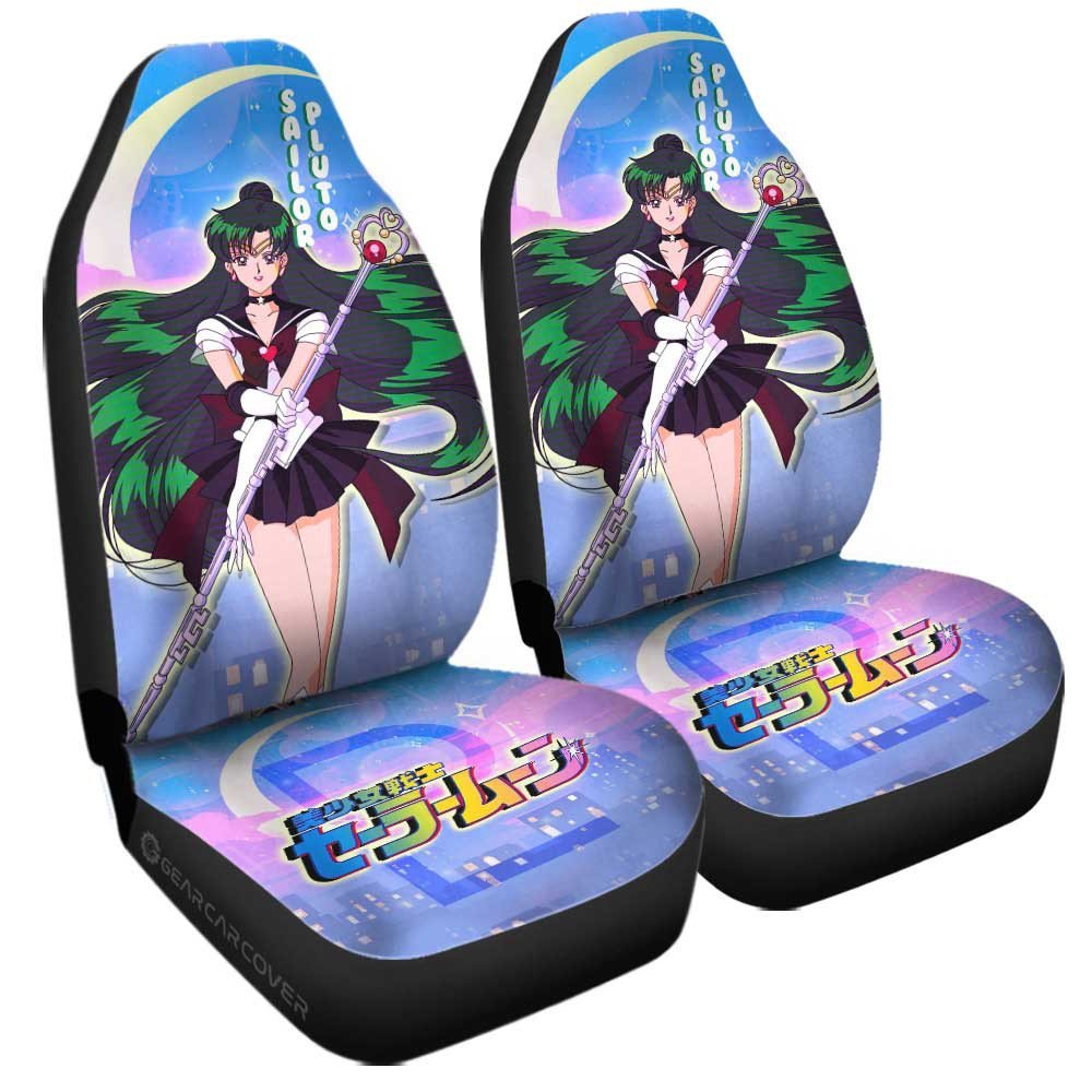 Sailor Pluto Car Seat Covers Custom Sailor Moon Anime For Car Decoration - Gearcarcover - 3