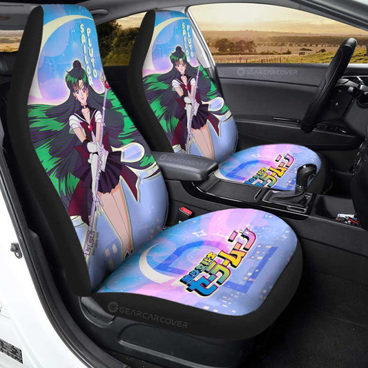 Sailor Pluto Car Seat Covers Custom Sailor Moon Anime For Car Decoration - Gearcarcover - 1