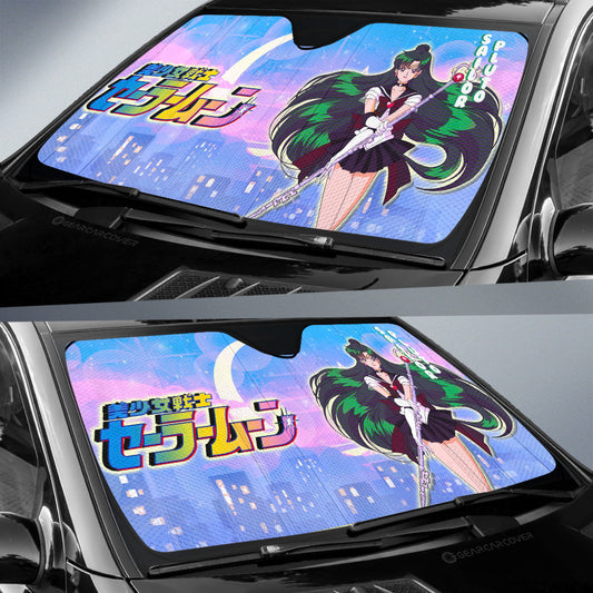 Sailor Pluto Car Sunshade Custom Sailor Moon Anime For Car Decoration - Gearcarcover - 2
