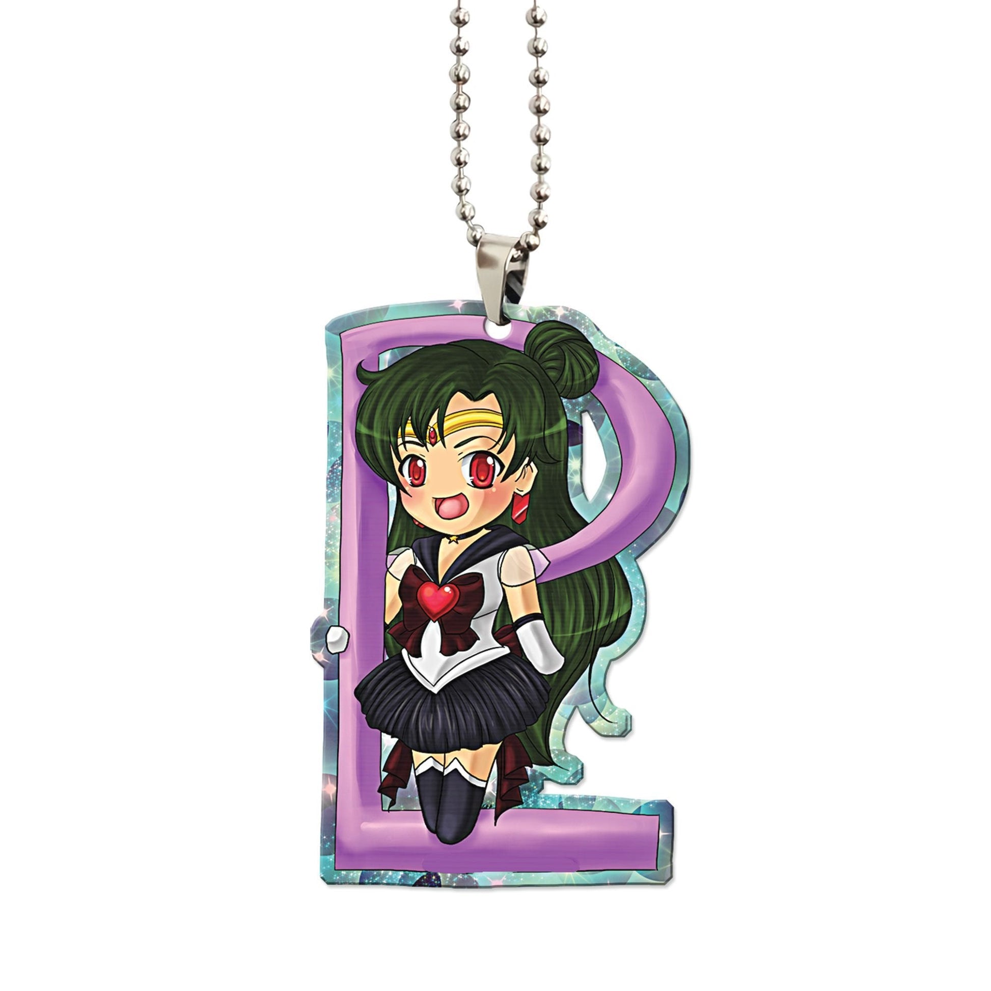 Sailor Pluto Symbol Ornament Custom Sailor Moon Anime Car Interior Accessories - Gearcarcover - 1