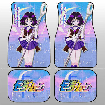 Sailor Saturn Car Floor Mats Custom Sailor Moon Anime Car Accessories - Gearcarcover - 1