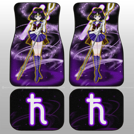 Sailor Saturn Car Floor Mats Custom Sailor Moon Anime Car Accessories - Gearcarcover - 1