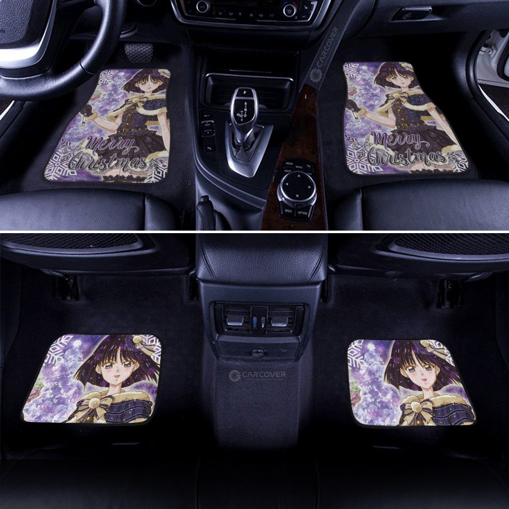 Sailor Saturn Car Floor Mats Custom Sailor Moon Anime Car Accessories Merry Christmas - Gearcarcover - 3