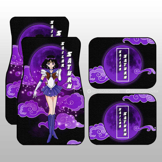 Sailor Saturn Car Floor Mats Custom Sailor Moon Anime Car Interior Accessories - Gearcarcover - 1