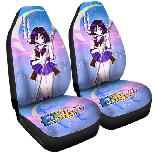 Sailor Saturn Car Seat Covers Custom Sailor Moon Anime Car Accessories - Gearcarcover - 2