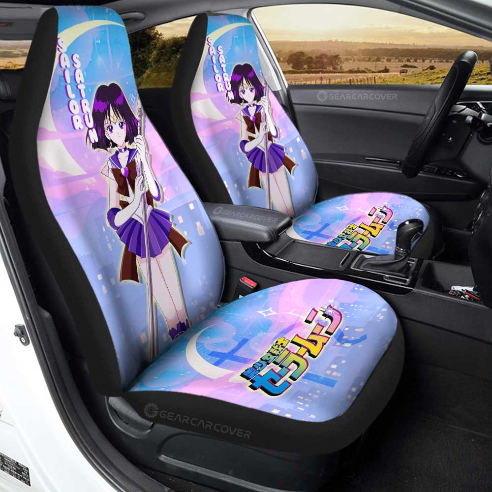 Sailor Saturn Car Seat Covers Custom Sailor Moon Anime Car Accessories - Gearcarcover - 3