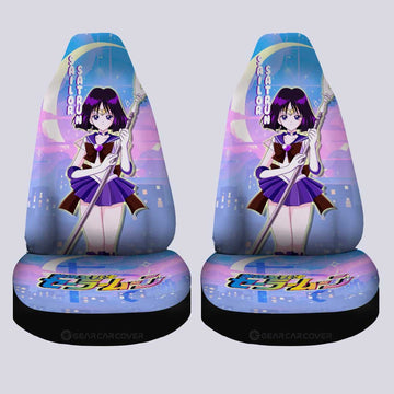 Sailor Saturn Car Seat Covers Custom Sailor Moon Anime Car Accessories - Gearcarcover - 1