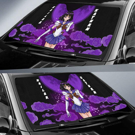 Sailor Saturn Car Sunshade Custom Sailor Moon Anime Car Accessories - Gearcarcover - 2