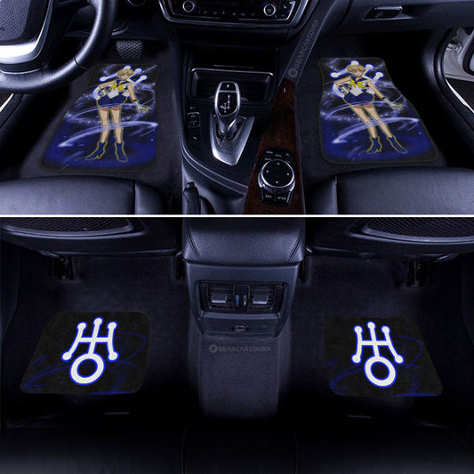Sailor Uranus Car Floor Mats Custom Sailor Moon Anime Car Accessories - Gearcarcover - 2