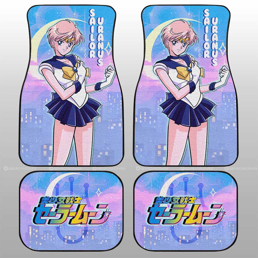 Sailor Uranus Car Floor Mats Custom Sailor Moon Anime Car Accessories - Gearcarcover - 1