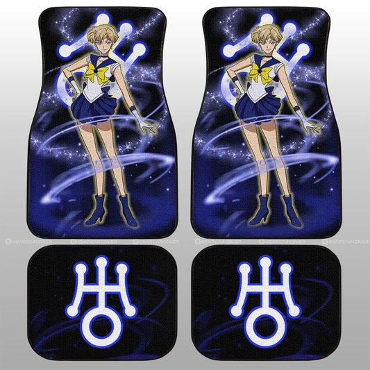 Sailor Uranus Car Floor Mats Custom Sailor Moon Anime Car Accessories - Gearcarcover - 1