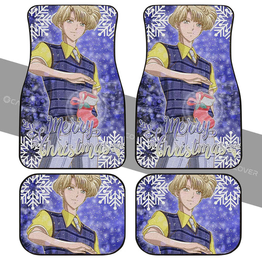 Sailor Uranus Car Floor Mats Custom Sailor Moon Anime Car Accessories Merry Christmas - Gearcarcover - 2