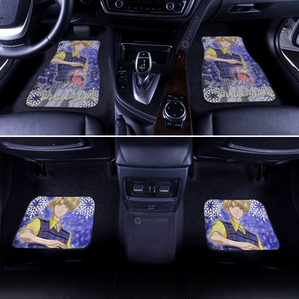 Sailor Uranus Car Floor Mats Custom Sailor Moon Anime Car Accessories Merry Christmas - Gearcarcover - 3