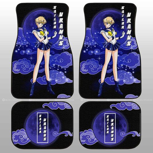 Sailor Uranus Car Floor Mats Custom Sailor Moon Anime Car Interior Accessories - Gearcarcover - 2