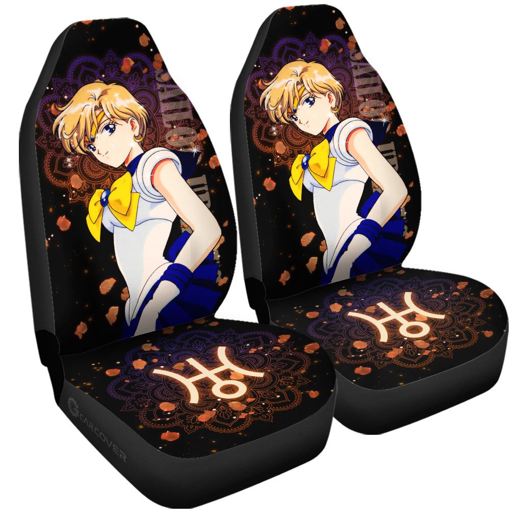 Sailor Uranus Car Seat Covers Custom Anime Sailor Moon Car Interior Accessories - Gearcarcover - 3