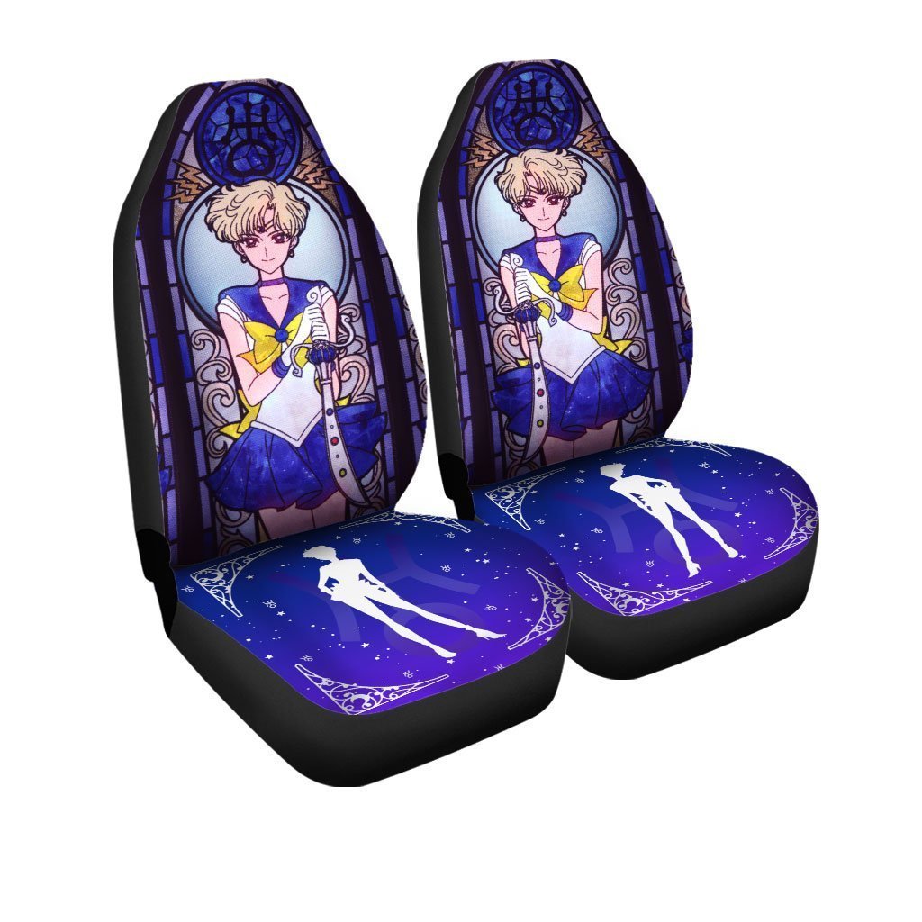 Sailor Uranus Car Seat Covers Custom Sailor Moon Anime Car Accessories Anime Gifts - Gearcarcover - 3