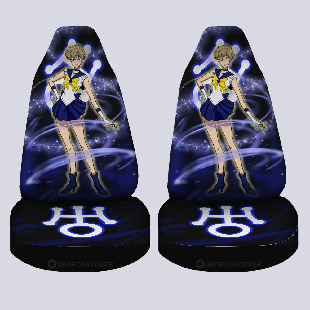 Sailor Uranus Car Seat Covers Custom Sailor Moon Anime Car Accessories - Gearcarcover - 2