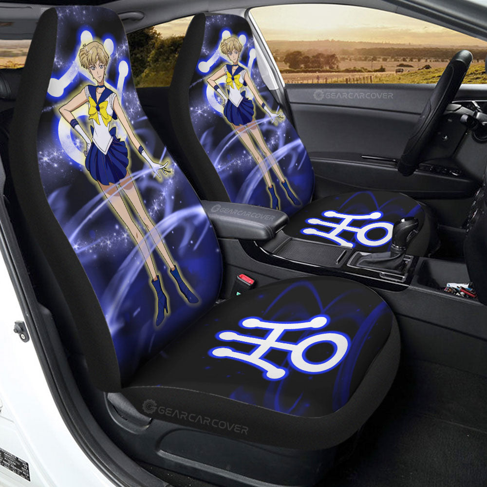 Sailor Uranus Car Seat Covers Custom Sailor Moon Anime Car Accessories - Gearcarcover - 3