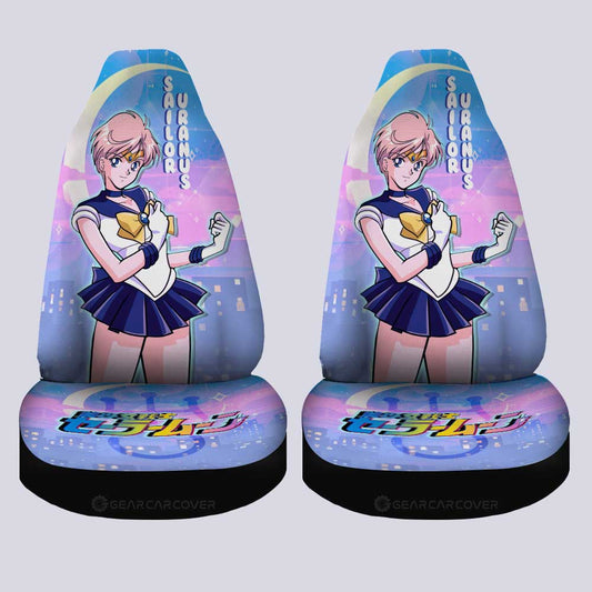 Sailor Uranus Car Seat Covers Custom Sailor Moon Anime Car Accessories - Gearcarcover - 1
