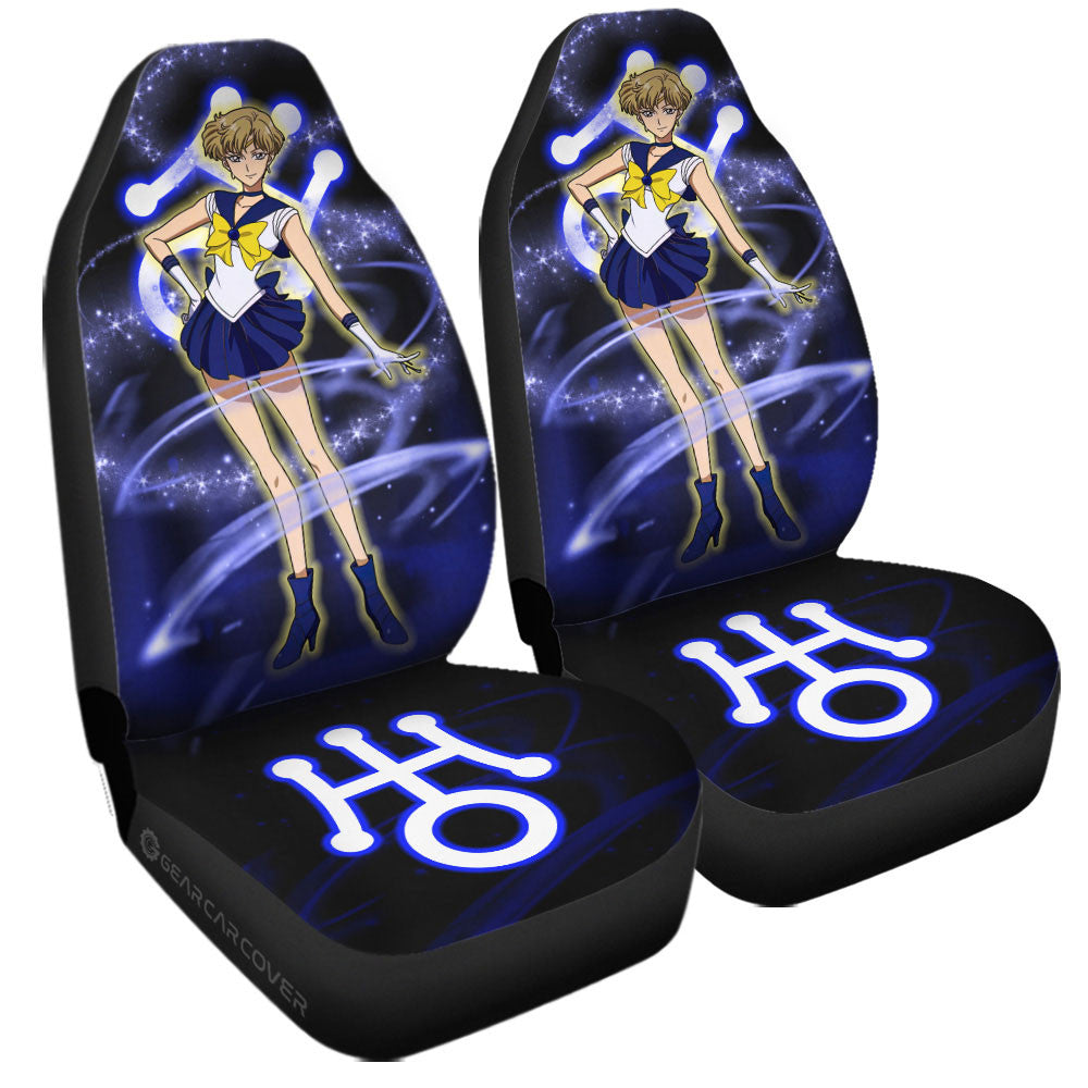 Sailor Uranus Car Seat Covers Custom Sailor Moon Anime Car Accessories - Gearcarcover - 1