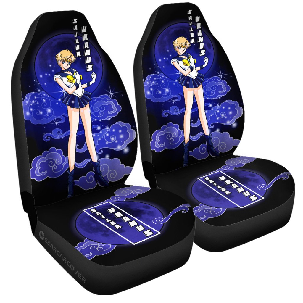 Sailor Uranus Car Seat Covers Custom Sailor Moon Anime Car Interior Accessories - Gearcarcover - 3