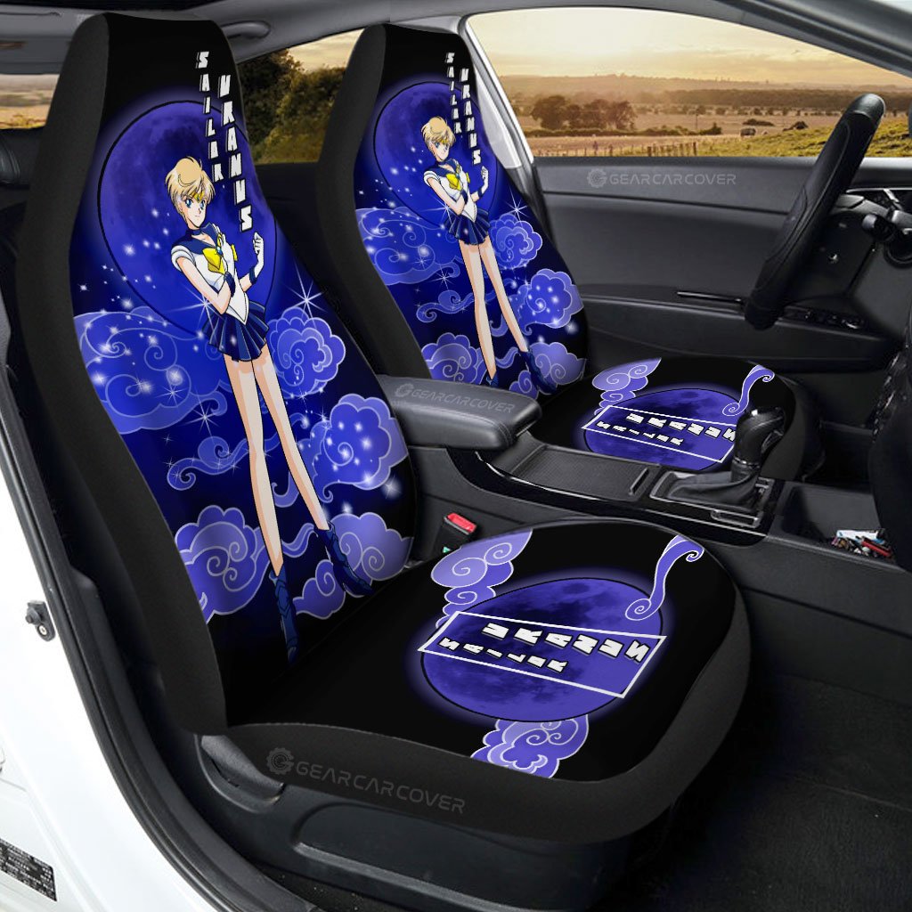 Sailor Uranus Car Seat Covers Custom Sailor Moon Anime Car Interior Accessories - Gearcarcover - 1