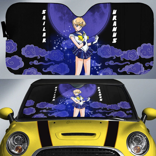 Sailor Uranus Car Sunshade Custom Sailor Moon Anime Car Accessories - Gearcarcover - 1