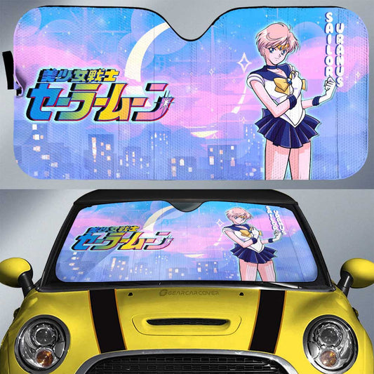 Sailor Uranus Car Sunshade Custom Sailor Moon Anime Car Interior Accessories - Gearcarcover - 1
