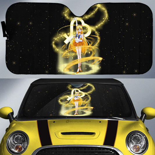 Sailor Venus Car Sunshade Custom Sailor Moon Anime Car Interior Accessories - Gearcarcover - 1