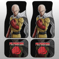 Saitama Car Floor Mats Custom Main Hero One Punch Man Anime Car Accessories - Gearcarcover - 2