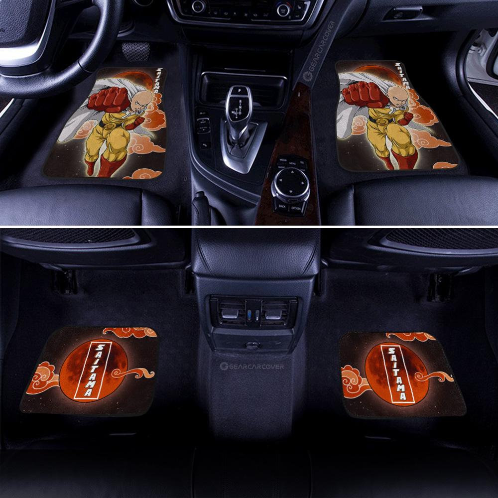 Saitama Car Floor Mats Custom One Punch Man Anime Car Accessories - Gearcarcover - 3