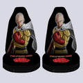 Saitama Car Seat Covers Custom Main Hero One Punch Man Anime Car Accessories - Gearcarcover - 4