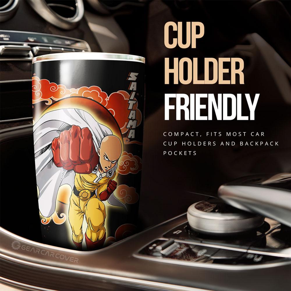 Saitama Tumbler Cup Custom One Punch Man Anime Car Accessories - Gearcarcover - 2