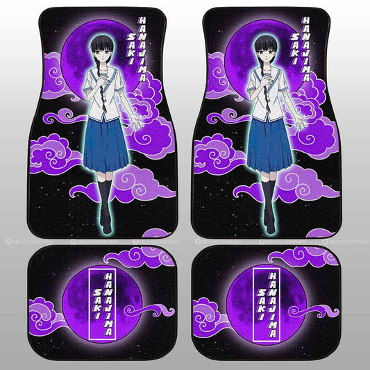 Saki Hanajima Car Floor Mats Custom Fruit Basket Anime Car Accessories - Gearcarcover - 2