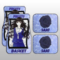 Saki Hanajima Car Floor Mats Custom Fruits Basket Anime Car Accessories - Gearcarcover - 3