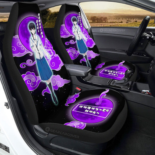 Saki Hanajima Car Seat Covers Custom Fruit Basket Anime Car Accessories - Gearcarcover - 1
