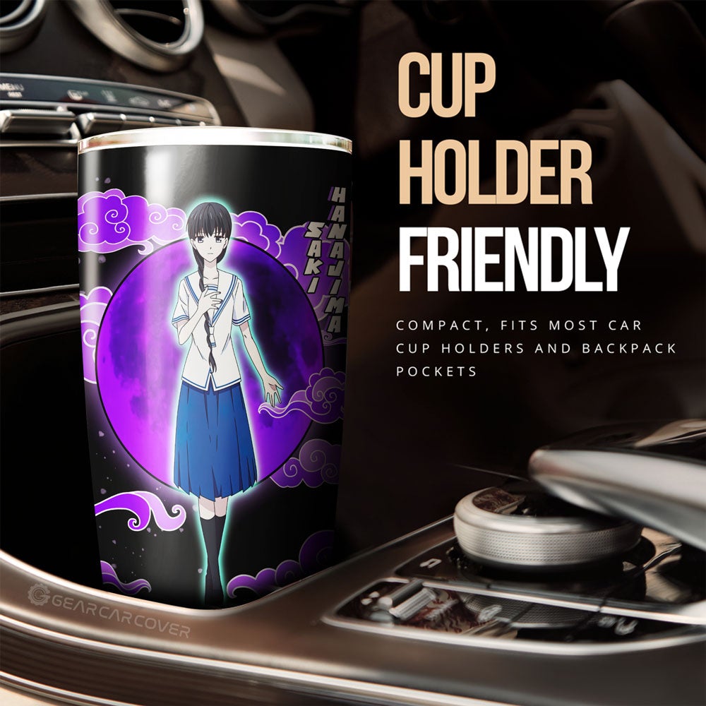 Saki Hanajima Tumbler Cup Custom Fruit Basket Anime Car Accessories - Gearcarcover - 2