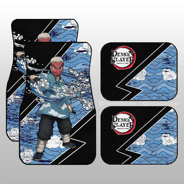 Sakonji Urokodaki Car Floor Mats Custom Anime Demon Slayer Car Accessories - Gearcarcover - 1